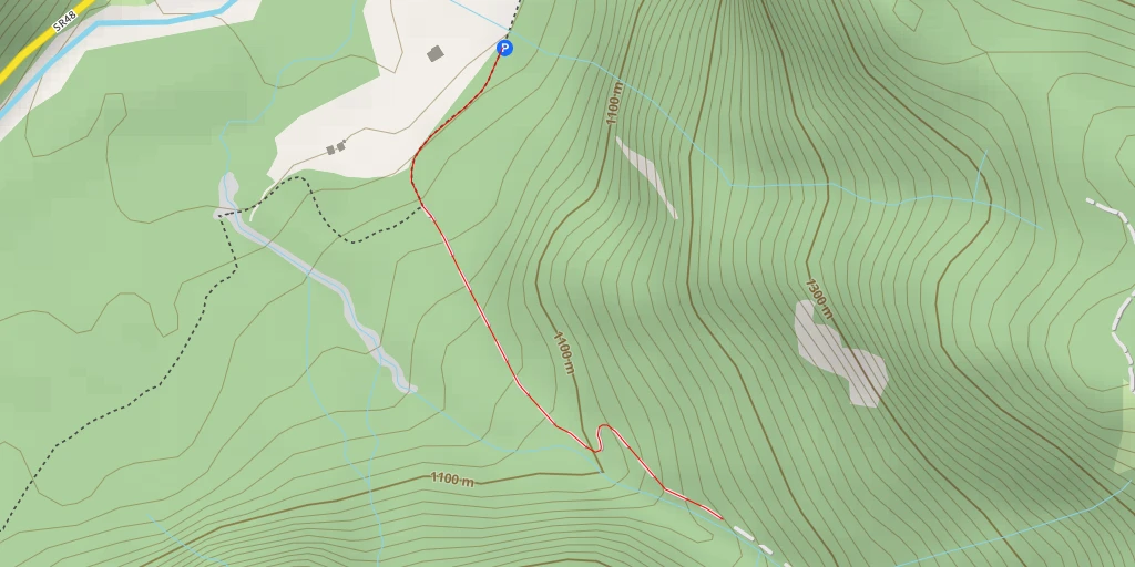 Map of the trail for Case Somprade