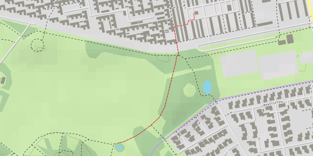 Map of the trail for Skolestien - Skolestien