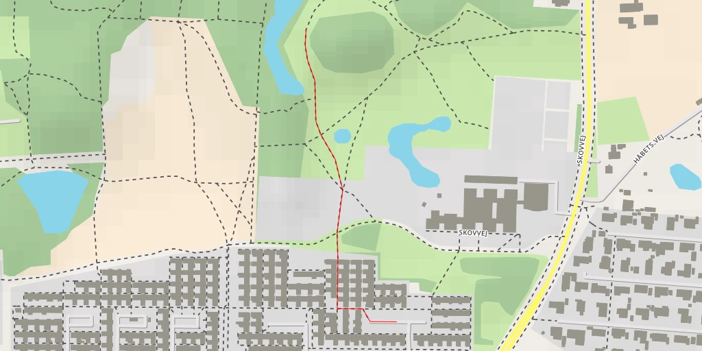 Map of the trail for Solbrinken