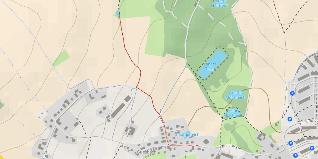 Map of the trail for Höhenblick