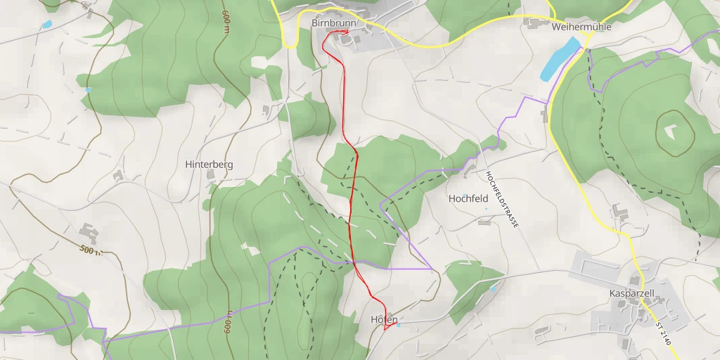 Map of the trail for 