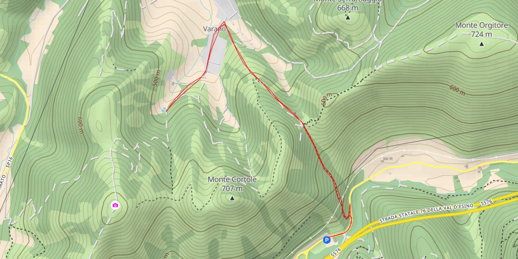 Map of the trail for 