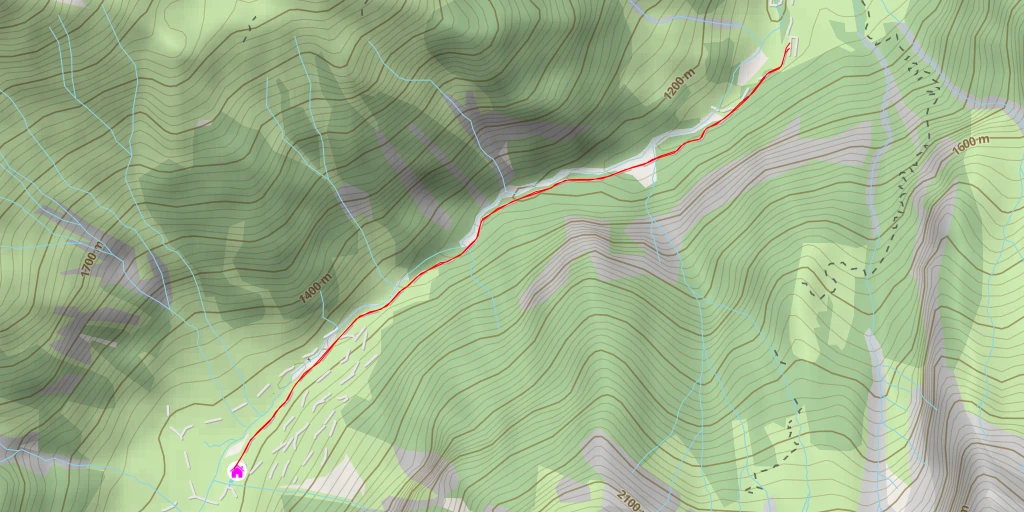 Carte de l'itinéraire :  Gollehenalm