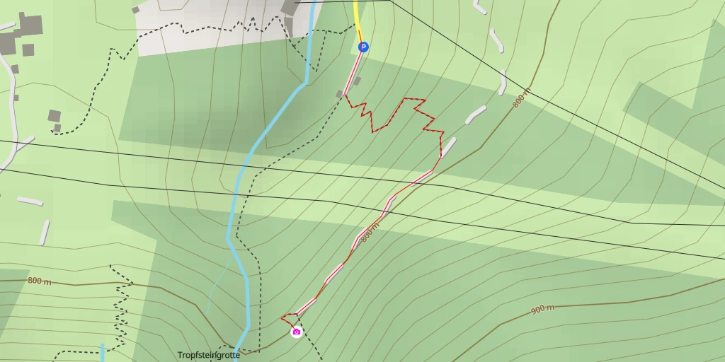 Map of the trail for Embacher Rast