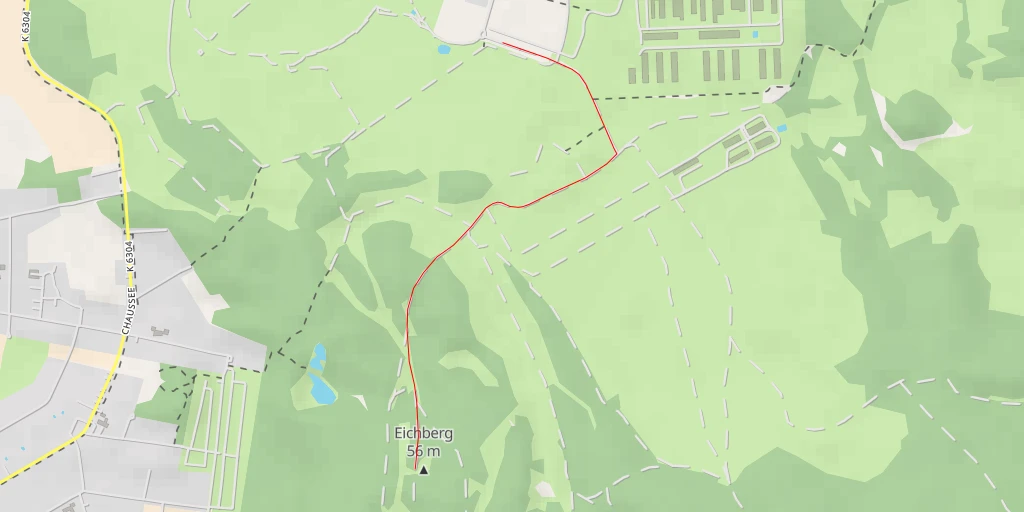 Map of the trail for Eichberg