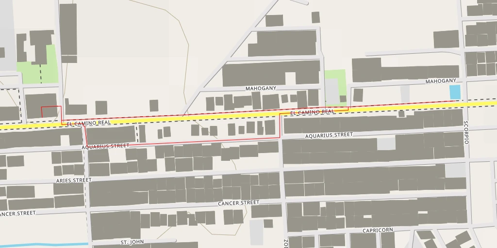 Map of the trail for Scorpio Street - Scorpio Street - Meycauayan