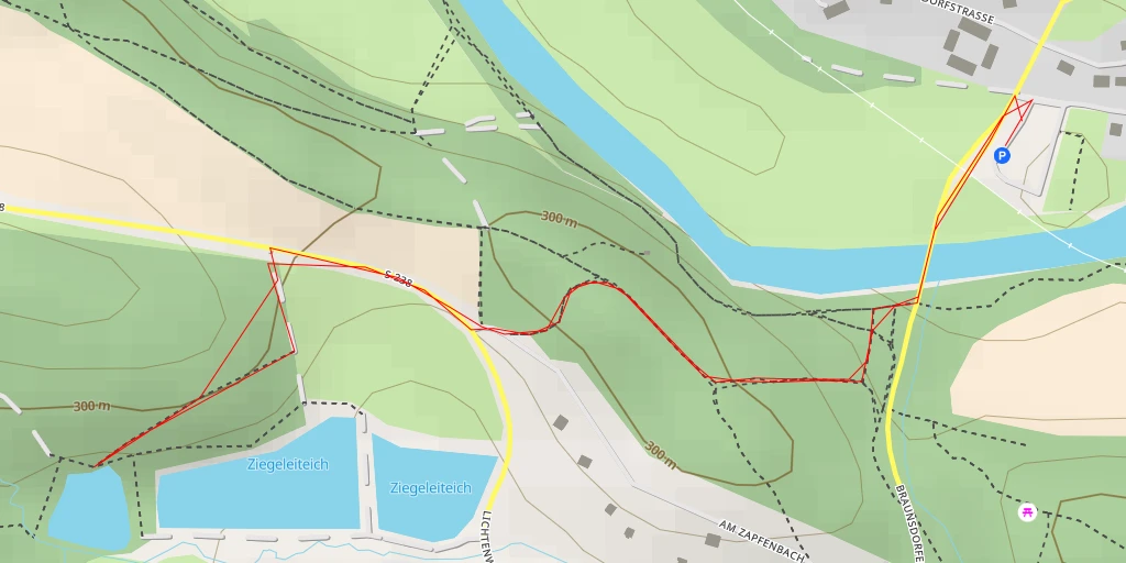 Map of the trail for S 238 - S 238