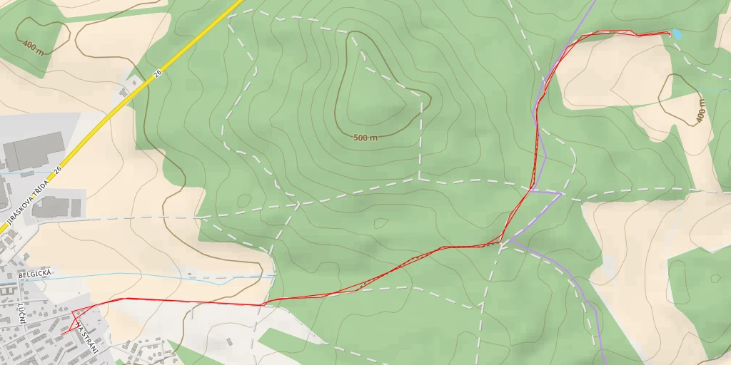 Map of the trail for 