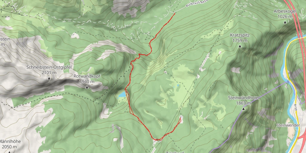 Carte de l'itinéraire :  Fillinglacke