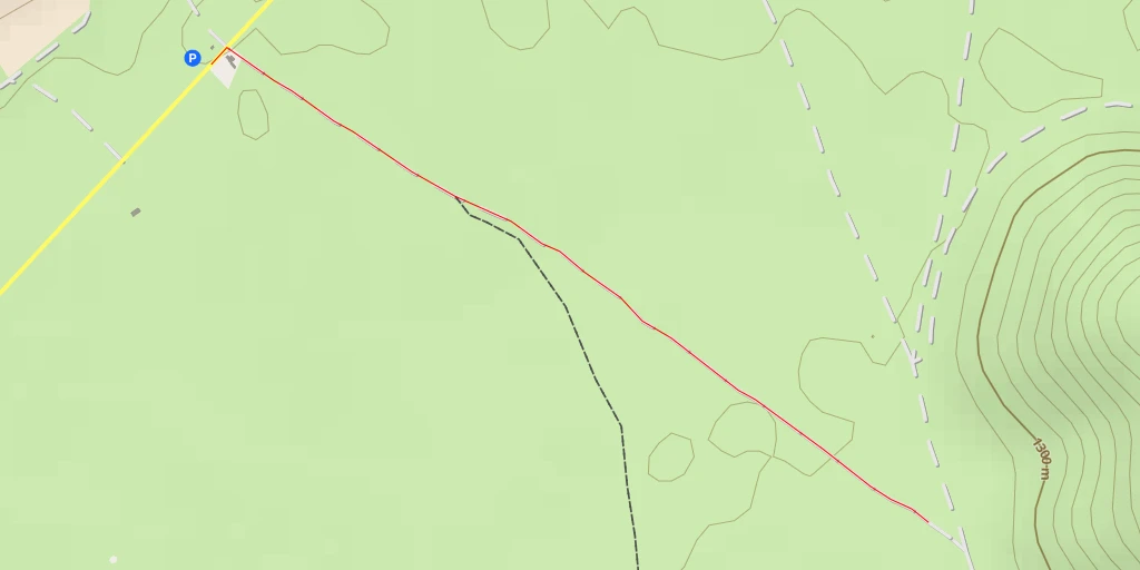 Map of the trail for Fre