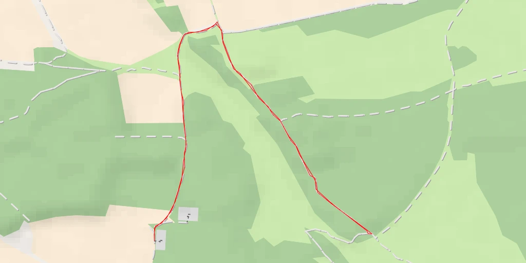 Map of the trail for Waldstraße