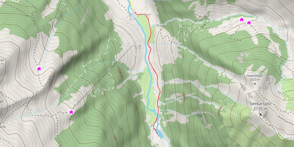 Carte de l'itinéraire :  Ötzlsee