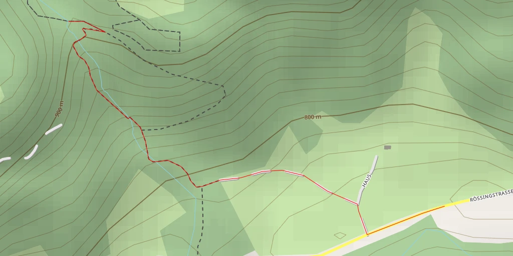 Carte de l'itinéraire :  Luserwasserfall