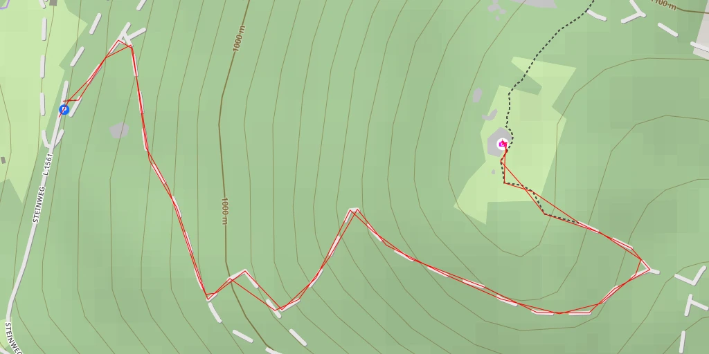 Map of the trail for AI - Teufelsschüssel