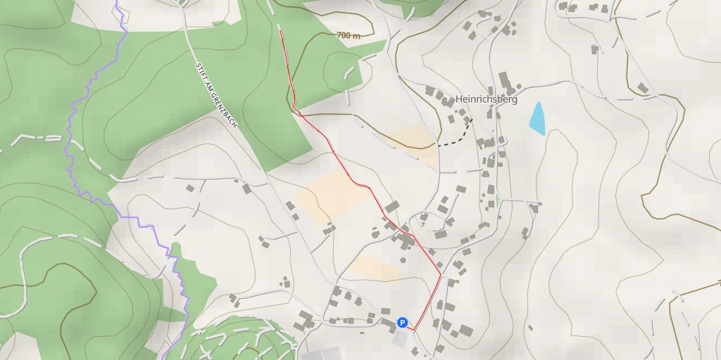 Map of the trail for 