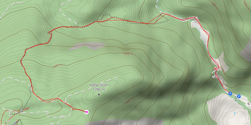 Carte de l'itinéraire :  Gröbmingblick