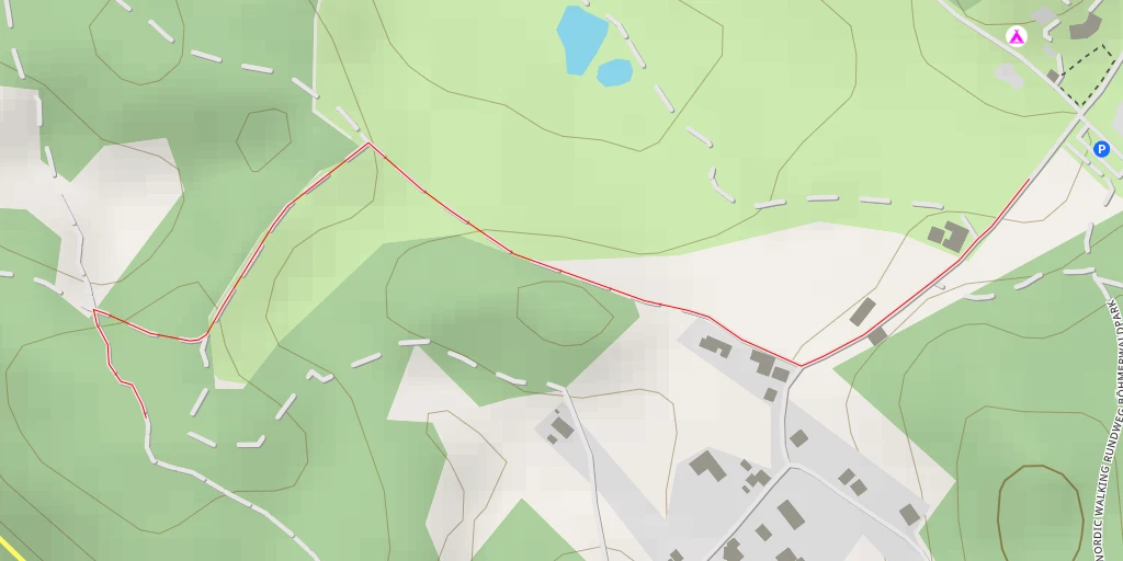 Map of the trail for Lauf & Nordic Walking Rundweg Böhmerwaldpark - Lauf & Nordic Walking Rundweg Böhmerwaldpark