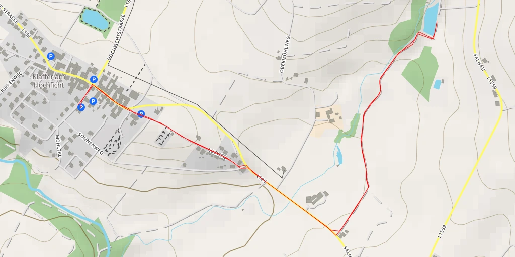 Map of the trail for 