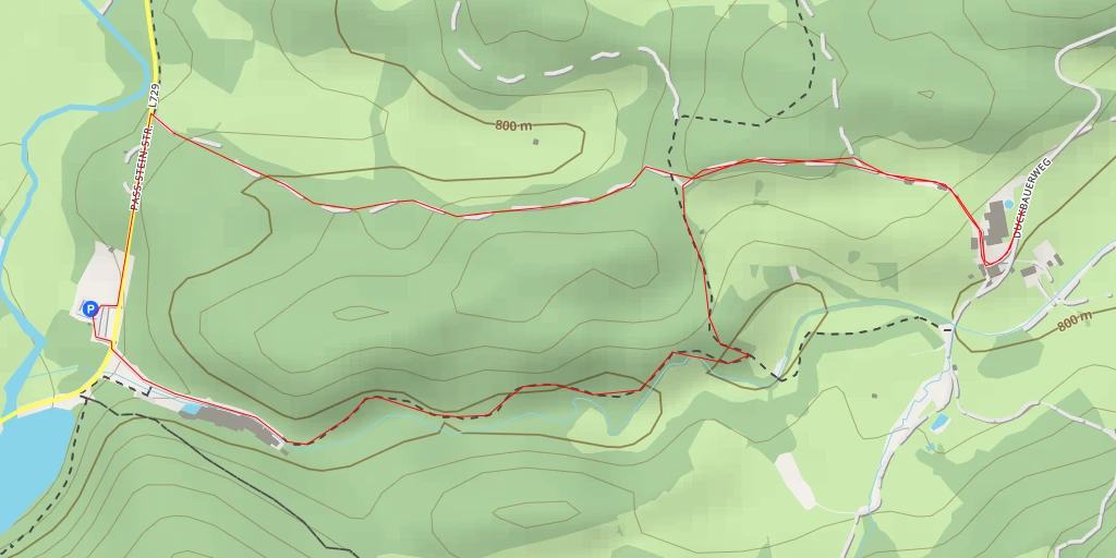 Carte de l'itinéraire :  Duckbauerweg - Duckbauerweg