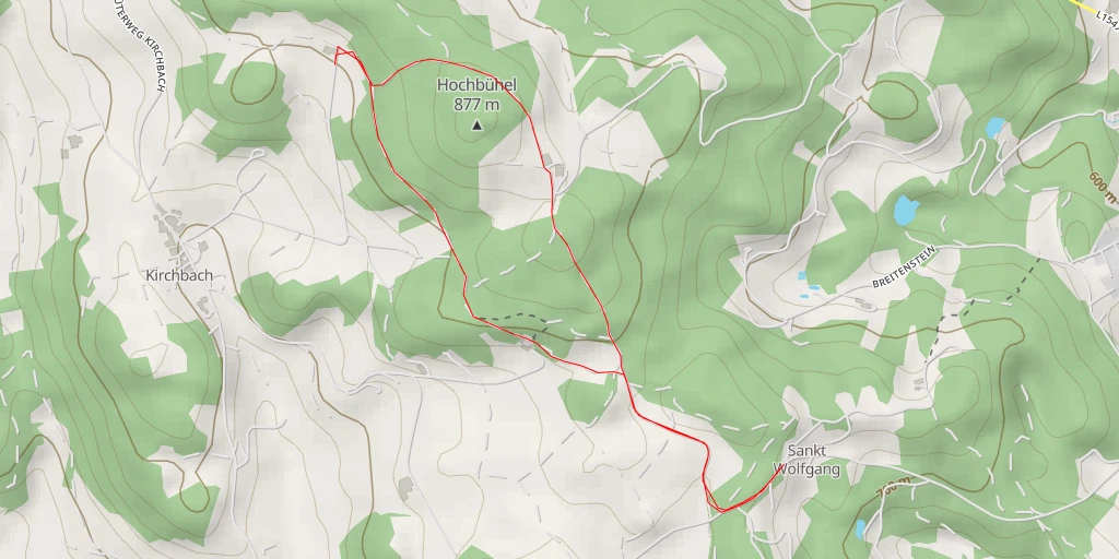 Map of the trail for 