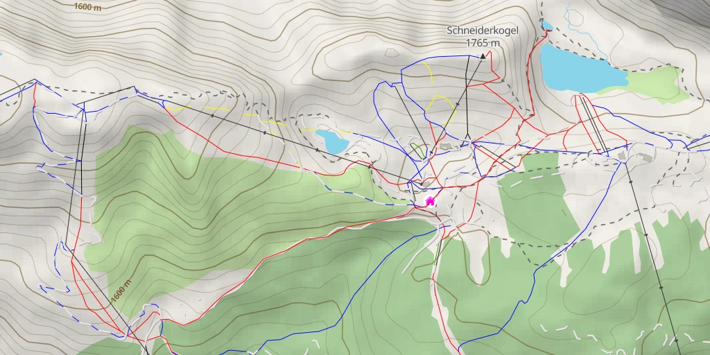 Map of the trail for Märchensee