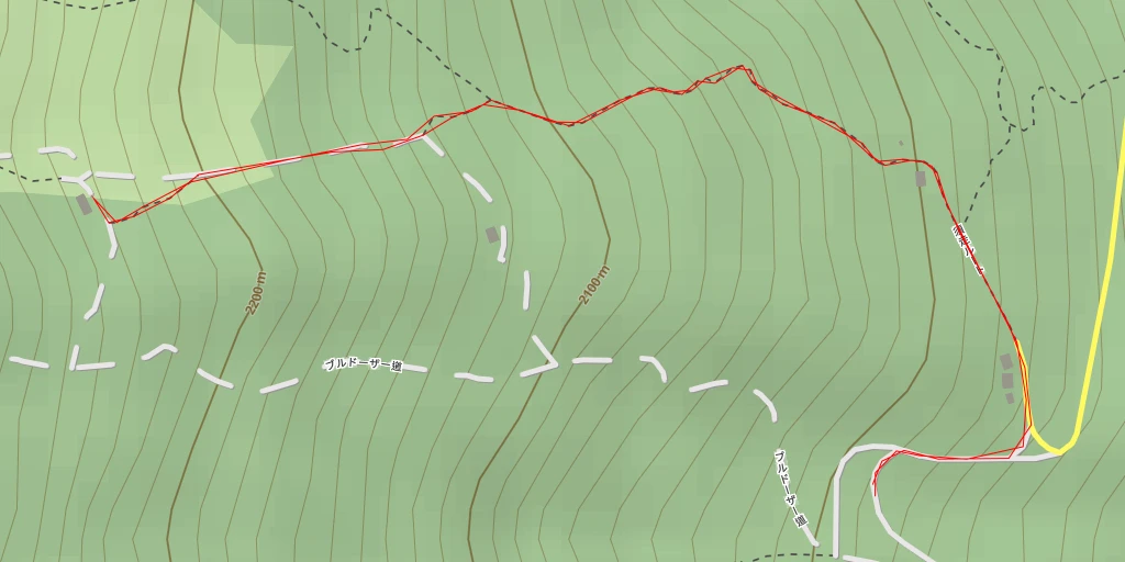 Map of the trail for AI - 吉野屋