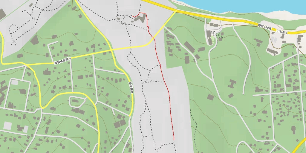 Map of the trail for AI - 癒しの穴