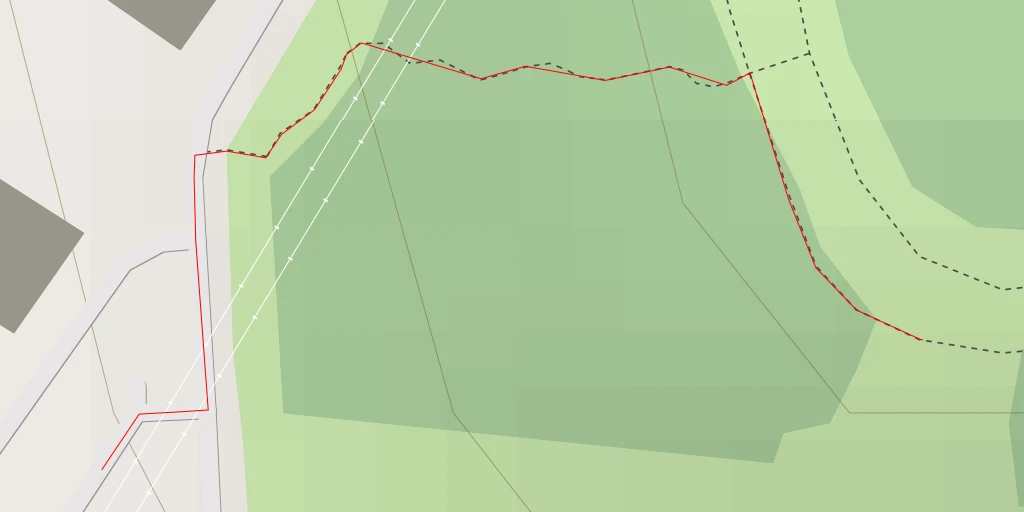 Map of the trail for AI - 東展望広場