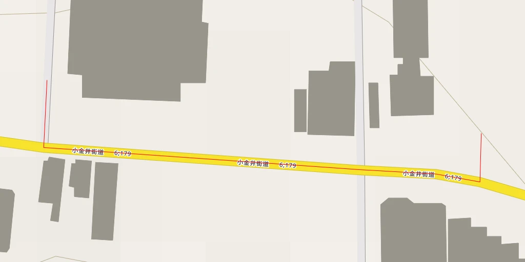 Map of the trail for AI - 盃横丁