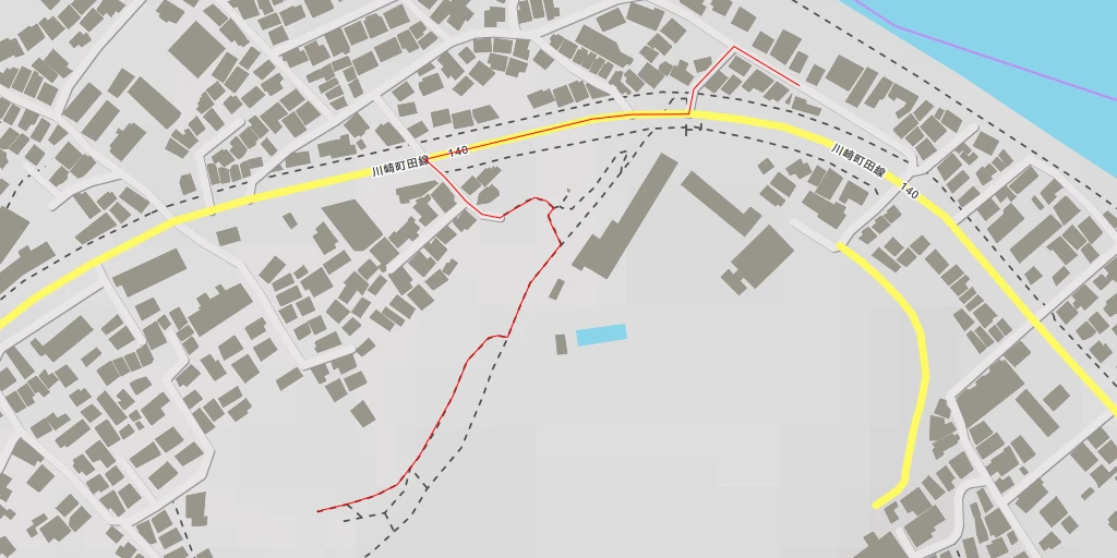 Map of the trail for AI - 富士見の丘