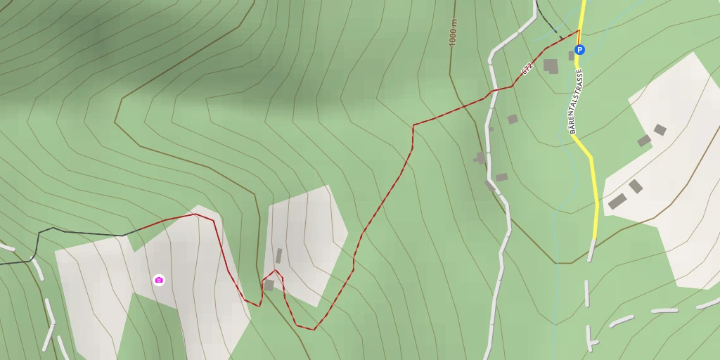 Carte de l'itinéraire :  Narzissenwiese