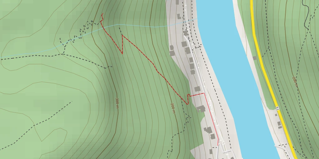 Map of the trail for František