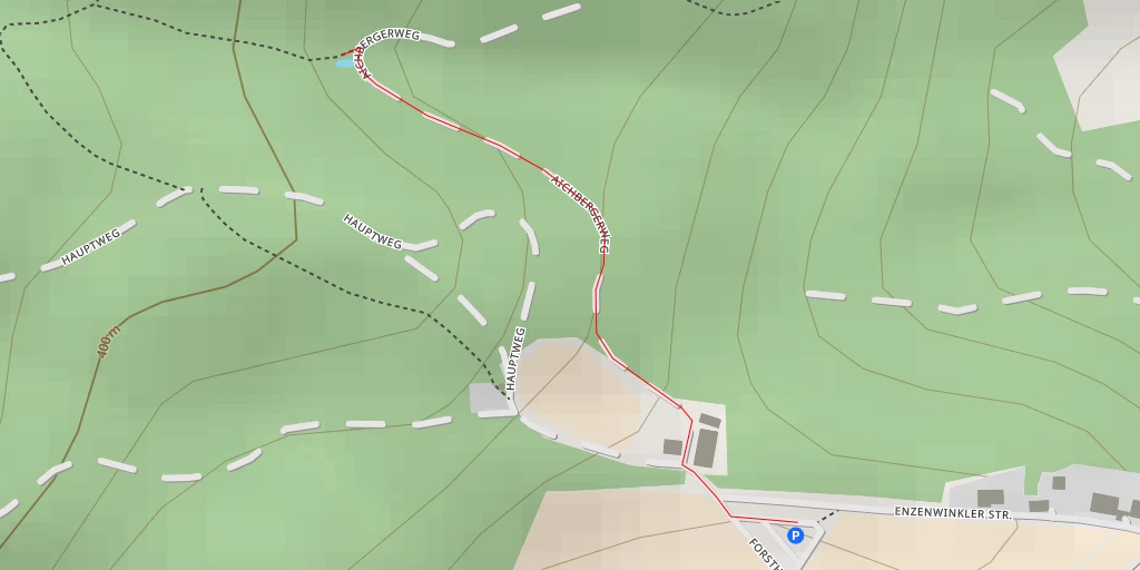 Map of the trail for Aichbergerweg - Aichbergerweg