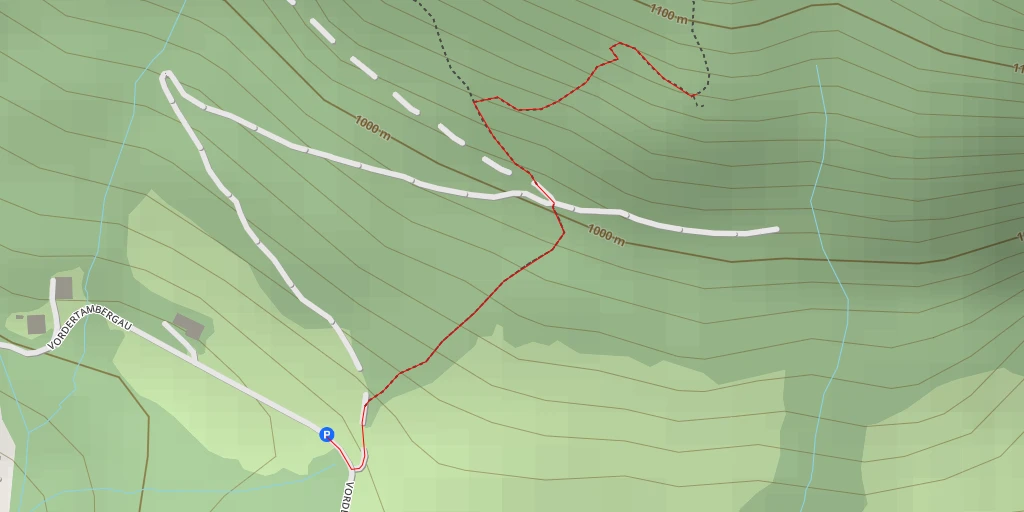 Carte de l'itinéraire :  Spitzmäuerl