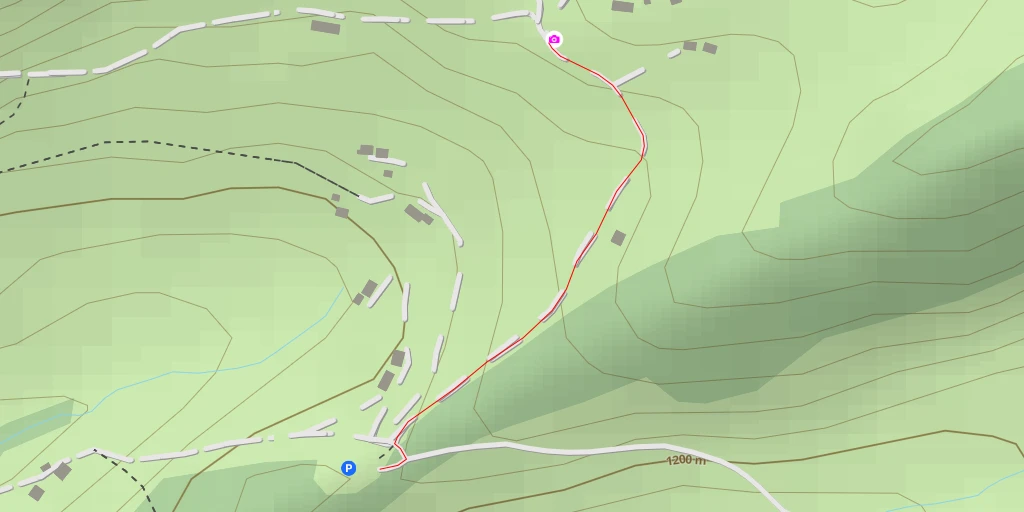 Carte de l'itinéraire :  Blick ins Ennstal