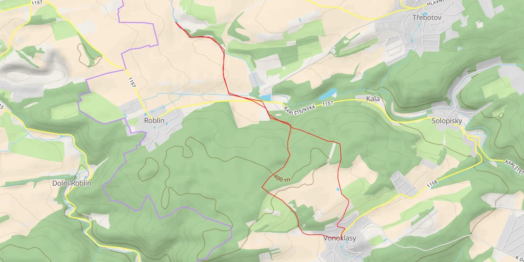 Map of the trail for 