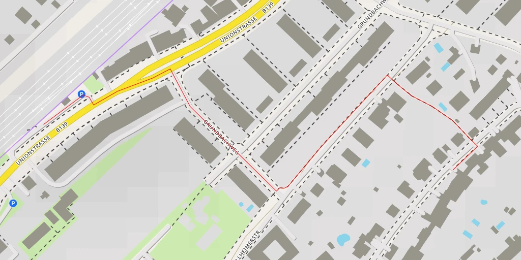 Map of the trail for Losensteinerstraße - Linz