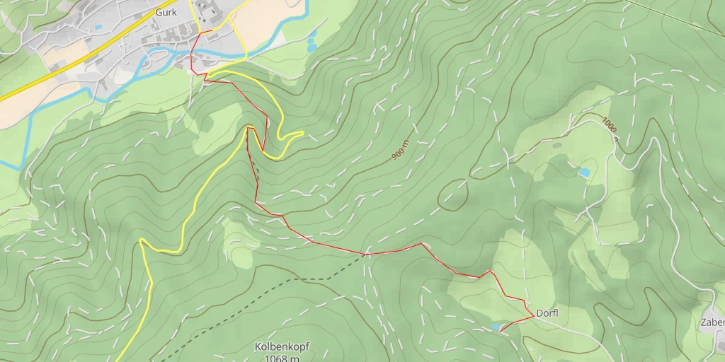 Map of the trail for 