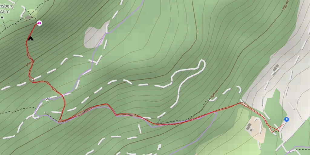 Carte de l'itinéraire :  Heimkehrerkreuz - Klagenfurt