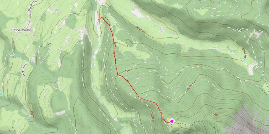 Carte de l'itinéraire :  Gowilalm