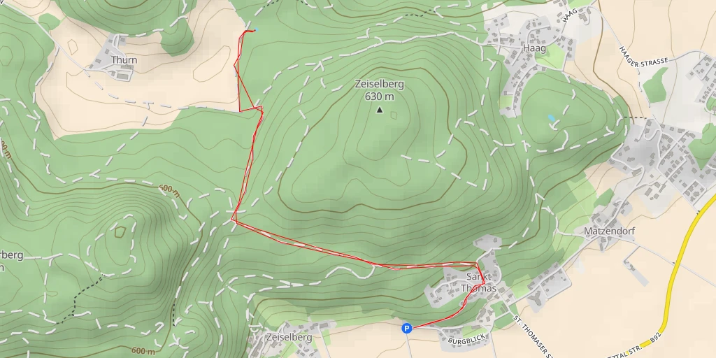 Map of the trail for 