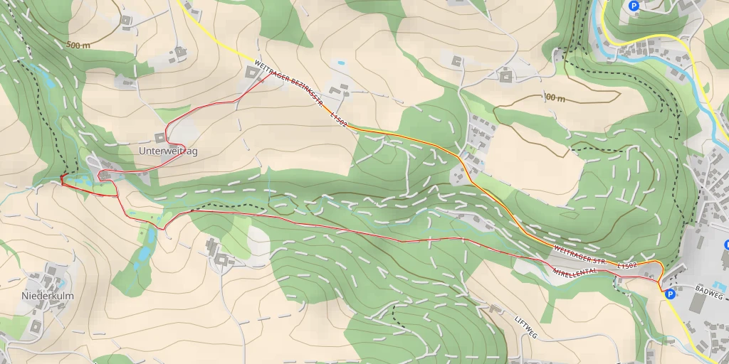 Map of the trail for 