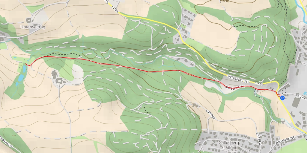 Map of the trail for 