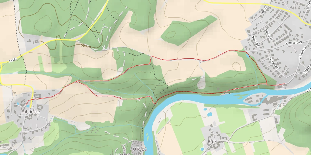 Map of the trail for 