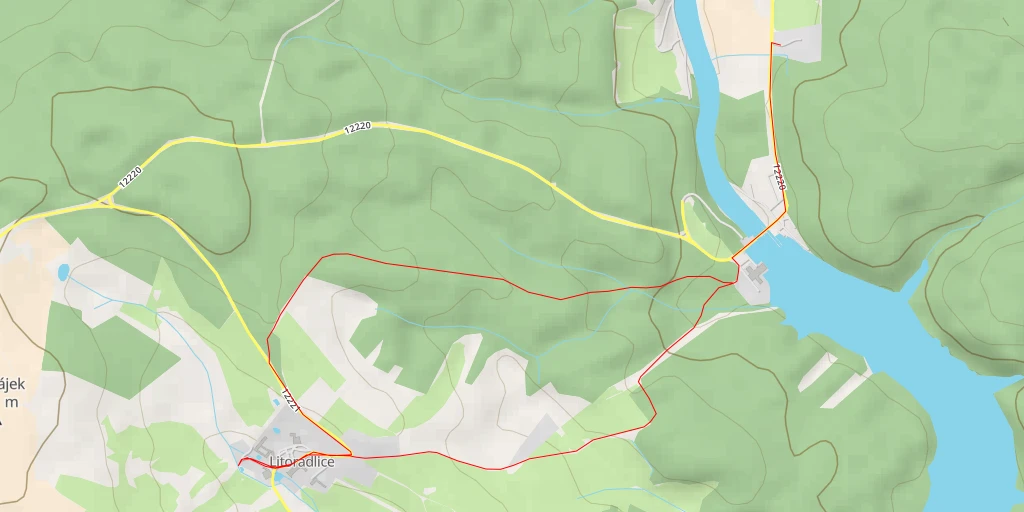 Map of the trail for 