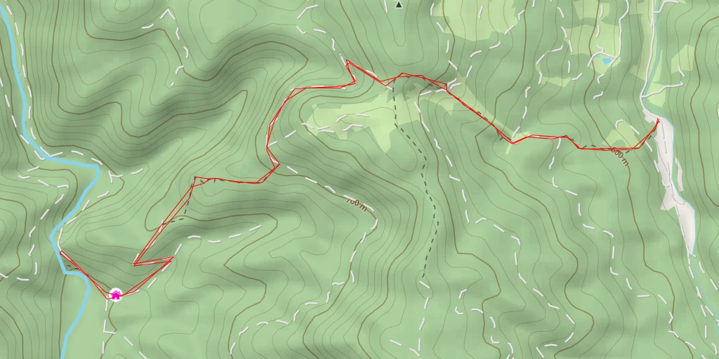 Carte de l'itinéraire :  Große Klause