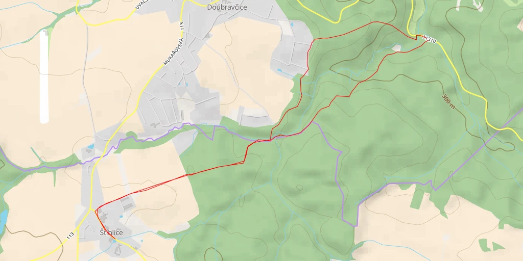 Map of the trail for 11311 - 11311