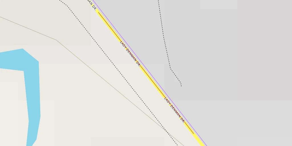 Map of the trail for AI - Government House Lookout