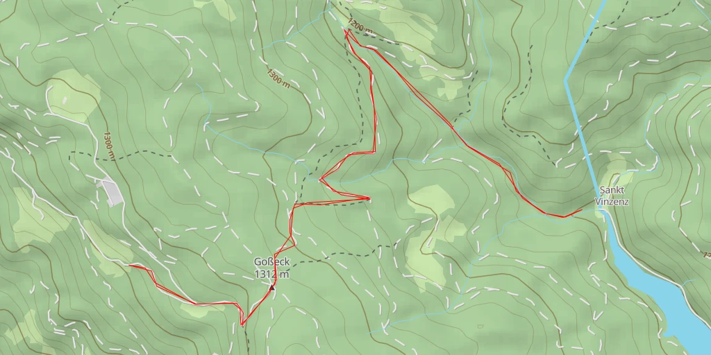 Map of the trail for 