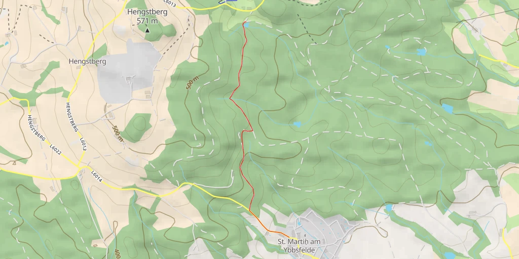 Carte de l'itinéraire :  Neuwiesenstrassl - Neuwiesenstrassl - Sankt Martin-Karlsbach